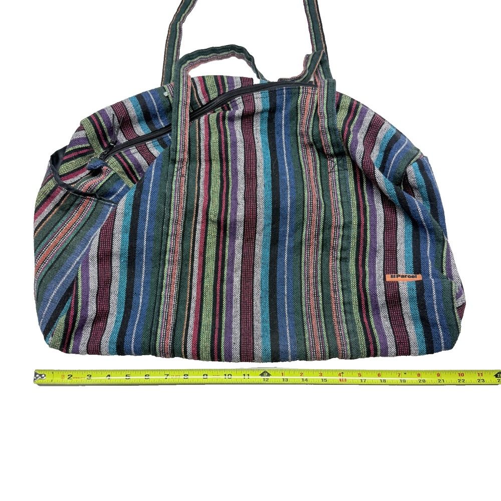 Parcel Striped Multicolor Tote Bag - Picture 7 of 7